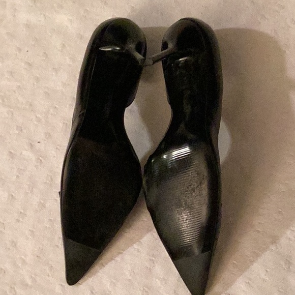 BCBGirls black pointed toe stiletto heels dress shoes # 9 B/M. - Picture 9 of 9